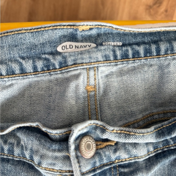 Old Navy Paint Splatter Boyfriend Jeans SZ 16 - Picture 3 of 4